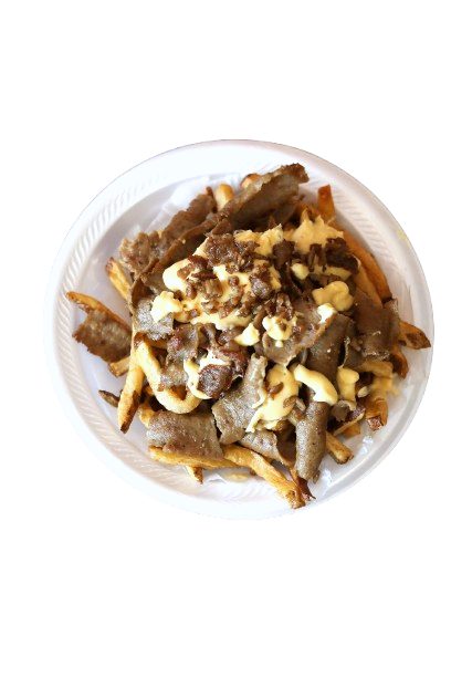 Loaded Fries at Sam's Kabab Gyro
